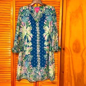 NWT Lilly Pulitzer Pamalla Dress M, long sleeves